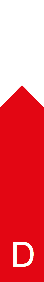 flèche D GTB GTC rouge flèche D GTB GTC rouge